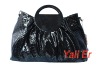 100909 black big fashion women bag 2012