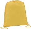 100gsm drawstring non-woven polyprop rucksack shopping bags