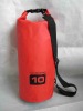 10L red PVC cylinder dry bag