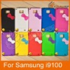 10Pcs/Lot For Samsung i9100 Galaxy S II Hello Kitty Silicone Colorful Case Cover Skin