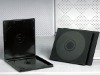 10mm Square Black Double PP CD Case