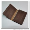 11008 Coffee color unisex Business Card Holder