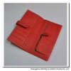 11099 Red color strap-closure ladies purse