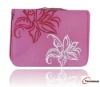 12&14 inch laptop bag pink waterproof nylon flower
