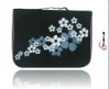 12 inch 14'' black waterproof flower fashion laptop bag