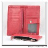 12036 Fashion lady leather purse with detachable coin purse