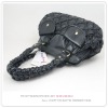 1225-BK BibuBibu stylish  leather bag Fashion Leather Handbags