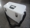 12L medical white plastic easy clean cooler box