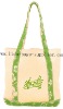 12oz Canvas flower tote bag ,Sport tote bag,promotional bag,fashion bag ,handbag