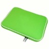 13.3" 13 inch Green High Density Memory Foam Laptop notebook computer case/bag/sleeve for macbook