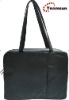 13 inch nylon PC laptop shoulder bag black handbag