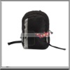 14.1" Leisure Travelling Zipper Laptop Computer Shoulder Backpack Black