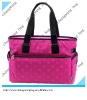 14 Aubergine handle laptop bag for ladies