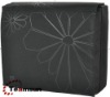 14'' black nylon 2011 hot flower printing men messenger bag