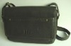 14" genuine leather messenger shoulder bag 2011 (SA-1093)