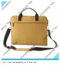 14 khaki easy-carrying handle laptop bag for hand and shoulder