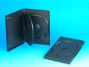 14MM DVD CASE FOR 3 DVDs WITH INSERT TRAY, BLACK(YD-037-A)