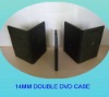 14MM double dvd case/CD BOX/ DVD CASE