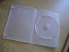 14MM white single dvd case 4hubs