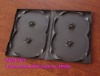 14mm Multi black quad DVD case