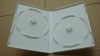 14mm white double DVD Case