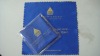 15*15cm silk screen microfiber cleaning cloth