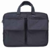 15.4 inch black colour Nylon laptop bag