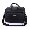 15.6"black nylon fashion business laptop bag for man