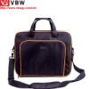 15.6 inch new black nylon laptop messenger