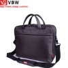 15 inch black nylon laptop briefcase
