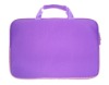 15" purple   neoprene laptop bag