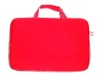 15" red  neoprene laptop sleeve