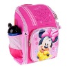 16" New style Girls School bag pink with big side bag