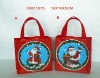 16X5X16+9CM heat transfer printed christmas gift bag