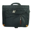 17.3 in laptop bag, black nylon, handle