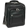 17" faux leather Laptop Backpack