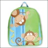 190D polyester school bag for book school backpack
