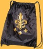 190T polyester drawstring bag