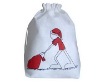 190T polyester drawstring gift bag