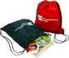 190T polyester drawstring shopping bag