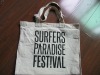 190gsm cotton promotional shopping tote bag