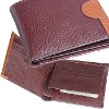 2 Fold Mens Wallet with coin pouch