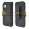 2-IN-1 Rubberized Holster for Motorola Droid Bionic XT875 belt clip case and stand