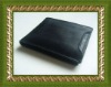 2 IN 1 SLIDE Mens BLACK Leather VINTAGE WALLET