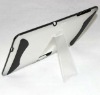 2 Tone Crystal+TPU case for Samsung Galaxy Tab 2,with stand
