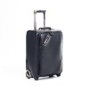 2 built-in wheels fashion design PU trolley luggage set