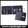 2-fold leather key holder