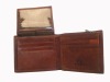 2-fold leather wallet with card holder