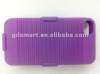 2 in 1 PC HOLDER for APPLE IPHONE 4G 4S 4GS belt clip hard combo case with stand cover purple