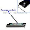 2 in 1 (Touch Pen + Sim Card Tray Holder Eject Pin Key Tool) for iPhone 4 & 4S,for All Mobile Phone, Computer with Capacitive Sc